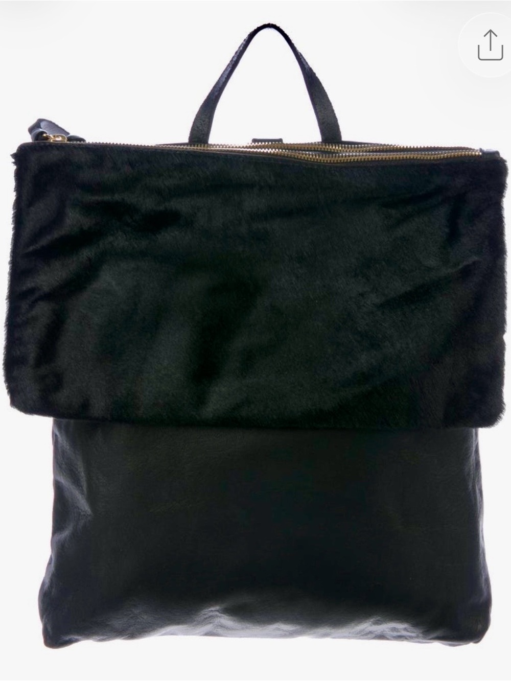 Clare V Ponyhair Agnes Backpack